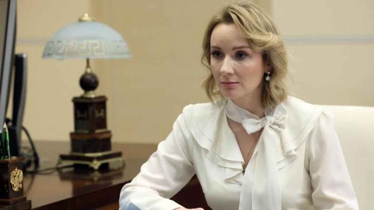 Maria Lvova-Belova fue la funcionaria sancionada junto con Putin recientemente, por la Corte Penal Internacional.