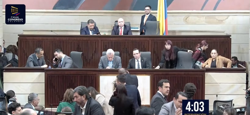 Debate a presupuesto 2027 en comisiones económicas del Congreso de la República.