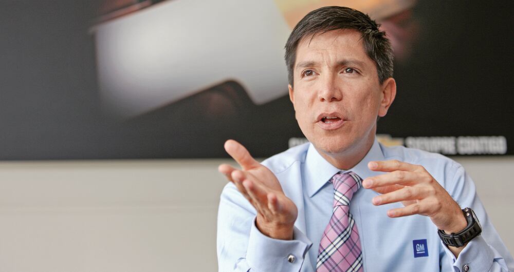  Santiago Chamorro, presidente de General Motors Sudamérica, fue el encargado de anunciar el cierre de la planta Colmotores en Colombia. 