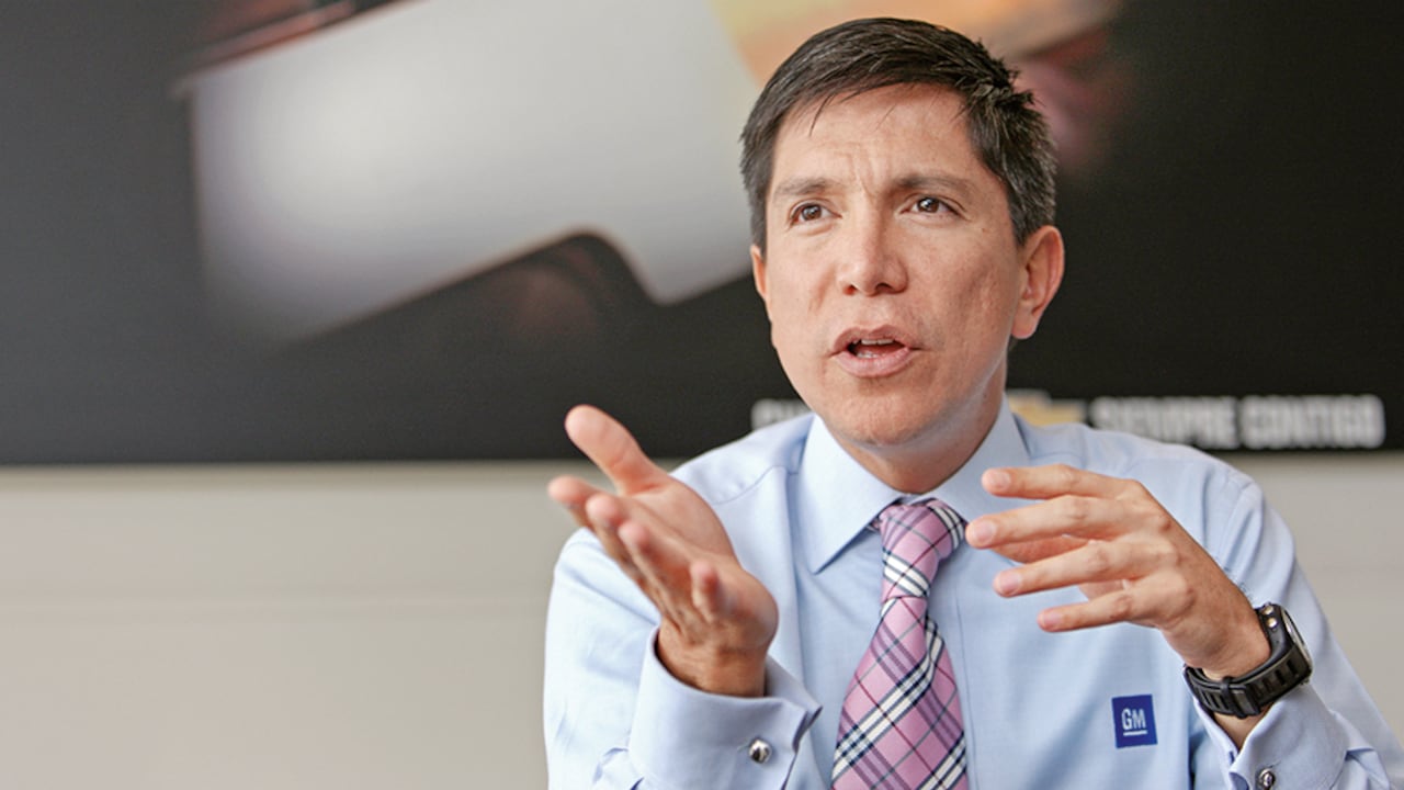 Santiago Chamorro, presidente de General Motors Sudamérica, fue el encargado de anunciar el cierre de la planta Colmotores en Colombia.