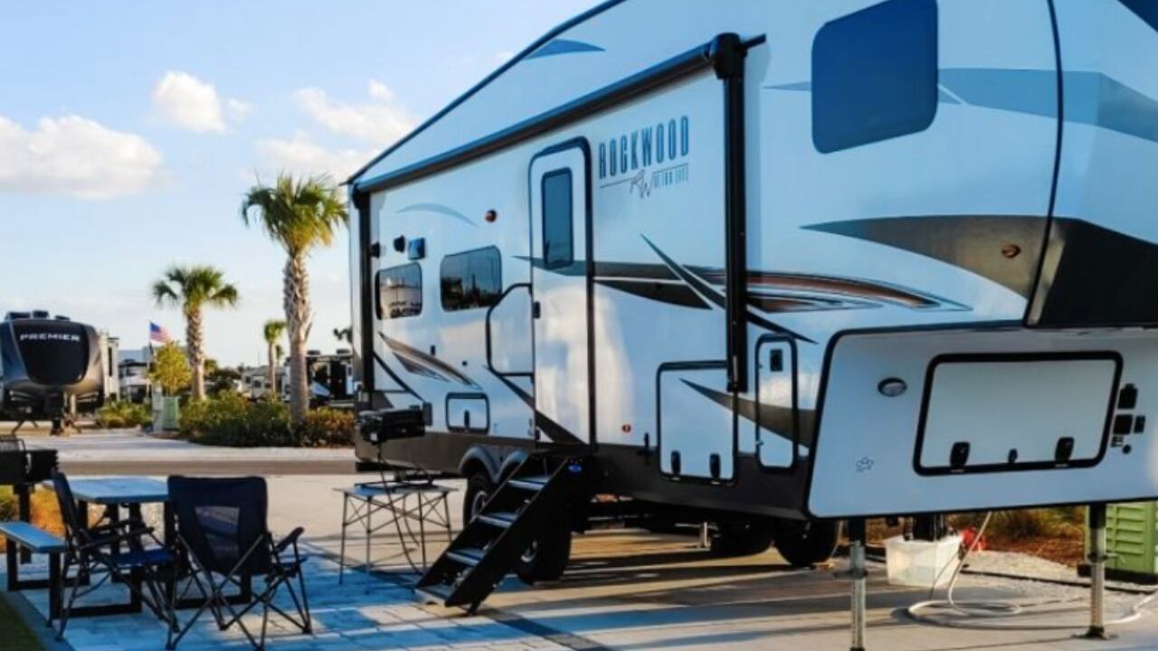 Casa rodante en Camp Margaritaville