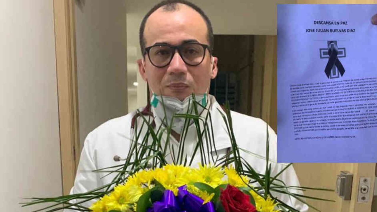 “Es imposible que dejemos morir a la gente; nosotros fuimos formados para salvar gente”, dijo el médico en su video este lunes en la noche.