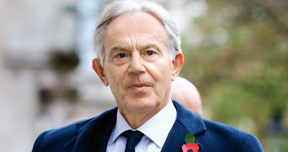 Tony Blair obtuvo la distinción de Caballero Compañero de la Orden más Noble de la Jarretera, la más antigua y de mayor rango.