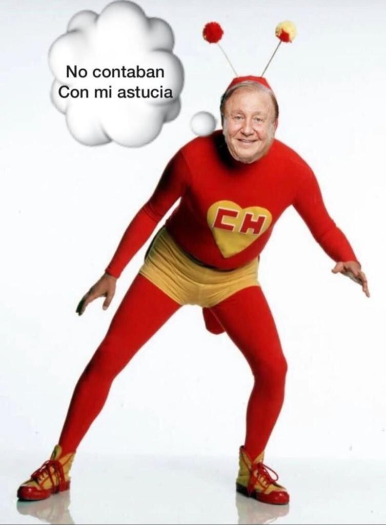 La sorpresa desató una ola de memes en las redes sociales.