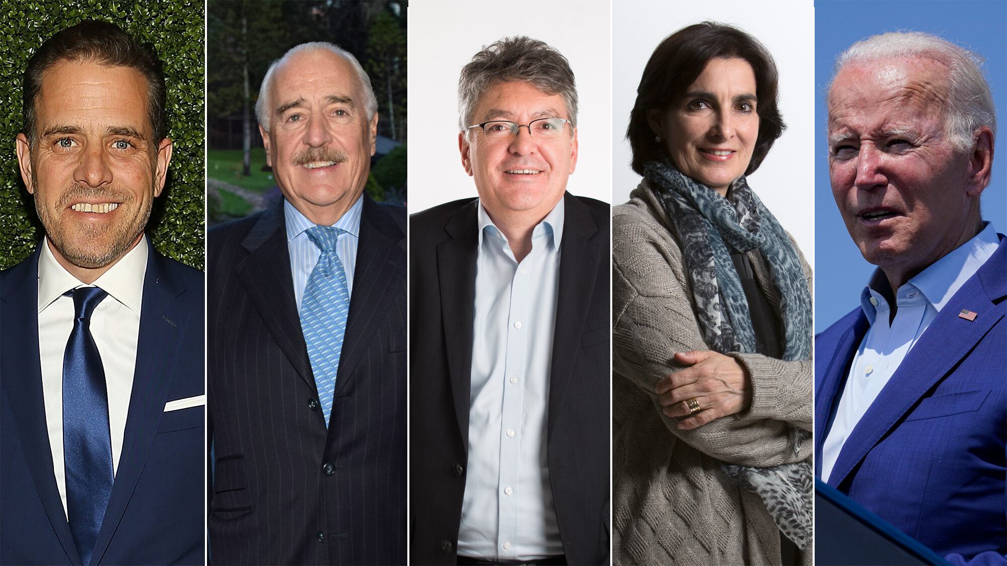 Joe Biden Andrés Pastrana, Mauricio Cardenas y Catalina Crane Hunter Biden