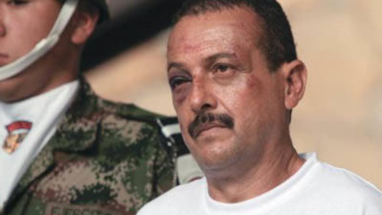 Así se veía alias César al momento de su captura / Foto: León Darío Peláez - SEMANA