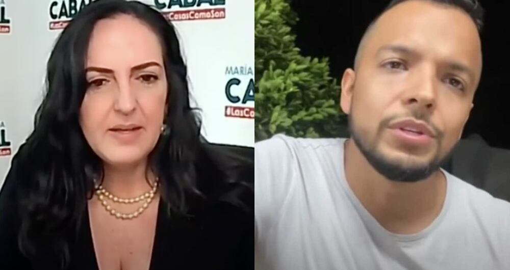 María Fernanda Cabal y Andrés Escobar