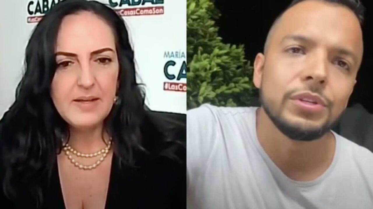 María Fernanda Cabal y Andrés Escobar