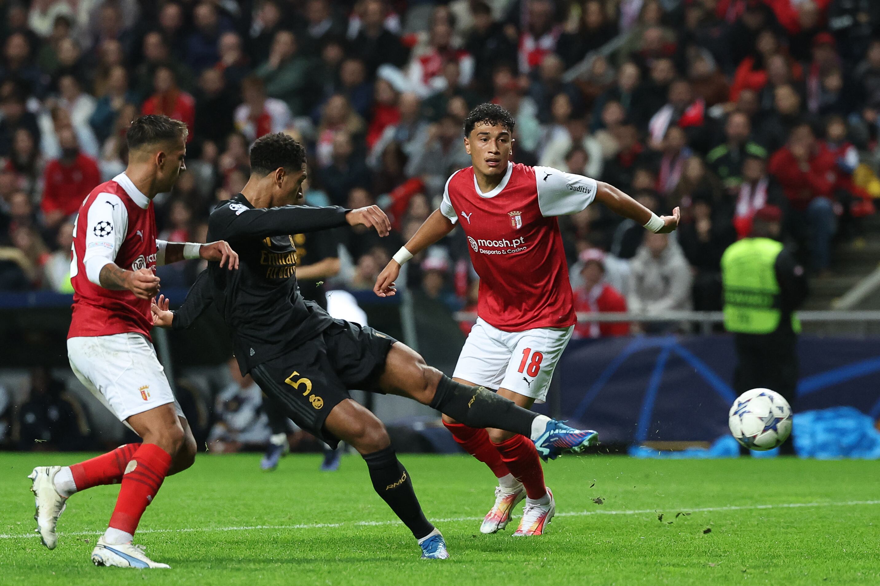 Sporting Braga vs Real Madrid - fecha 3 - Champions League