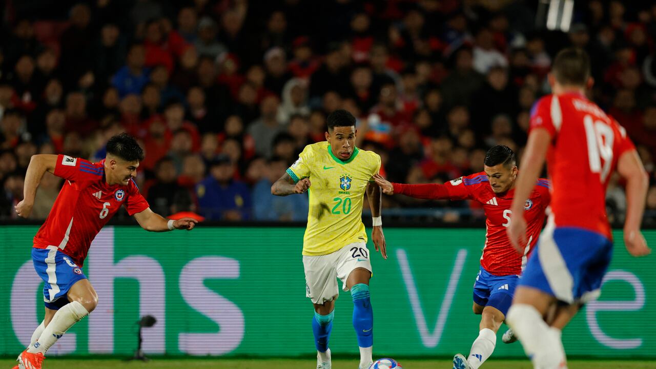Brasil enfrentó a Chile por la novena fecha de la Eliminatoria