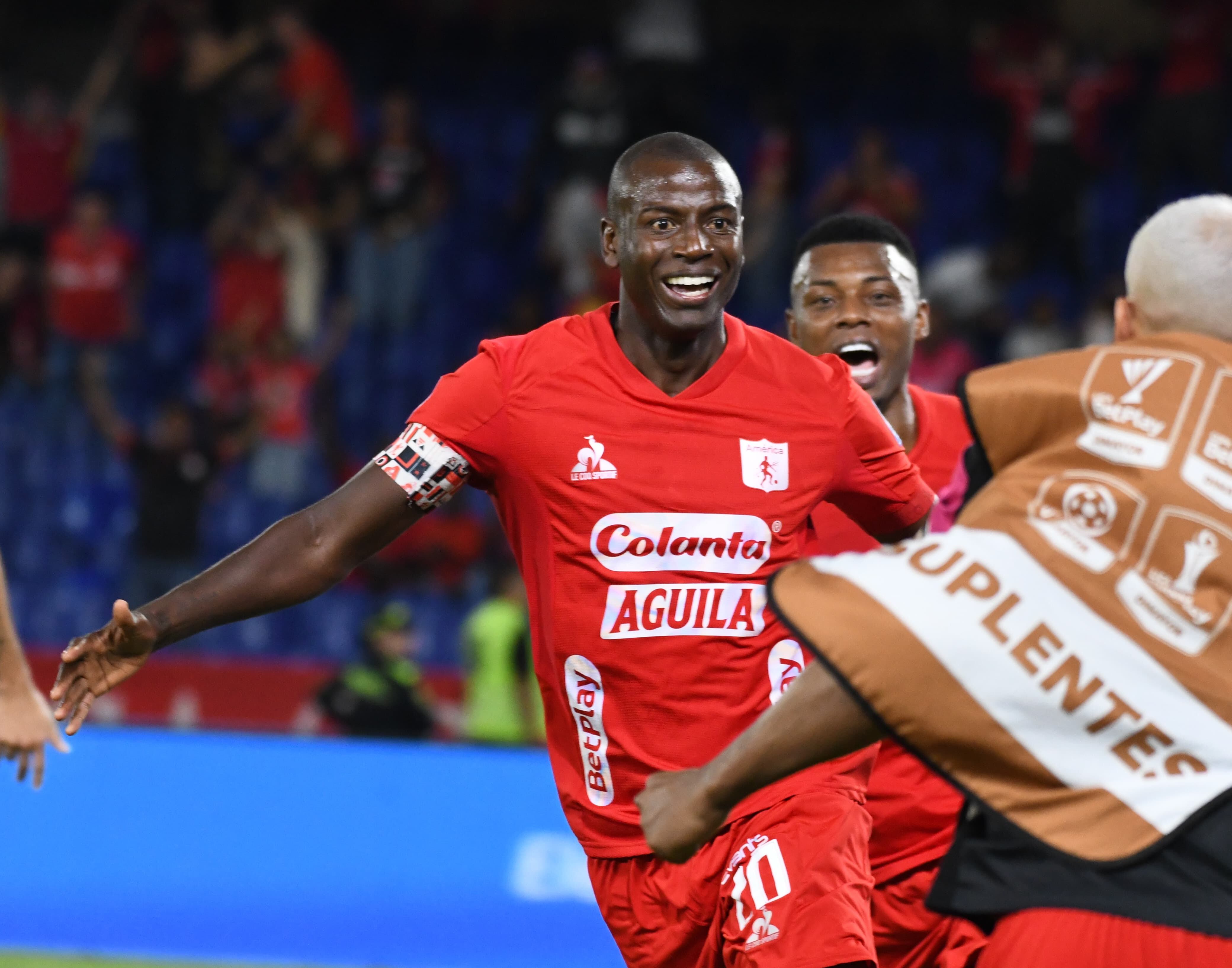 Anotación de Adrián Ramos que le da la victoria al América.