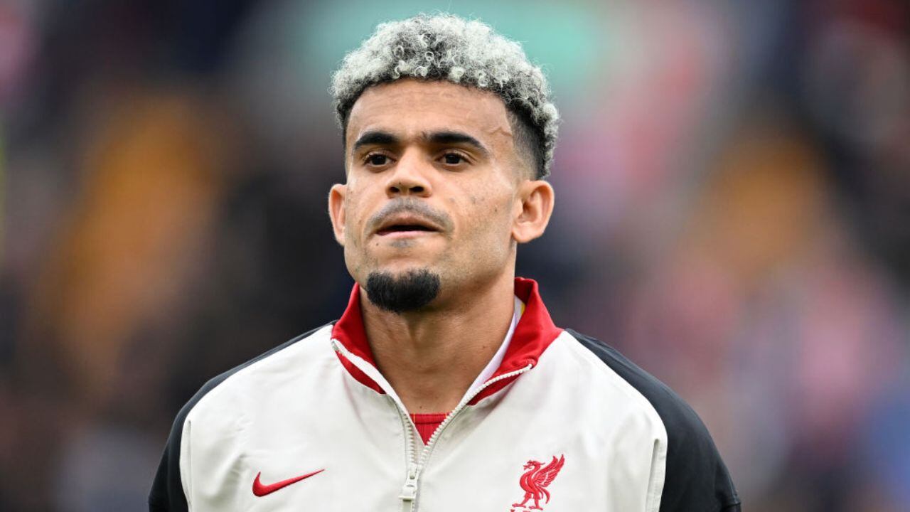 Luis Díaz en el Liverpool.