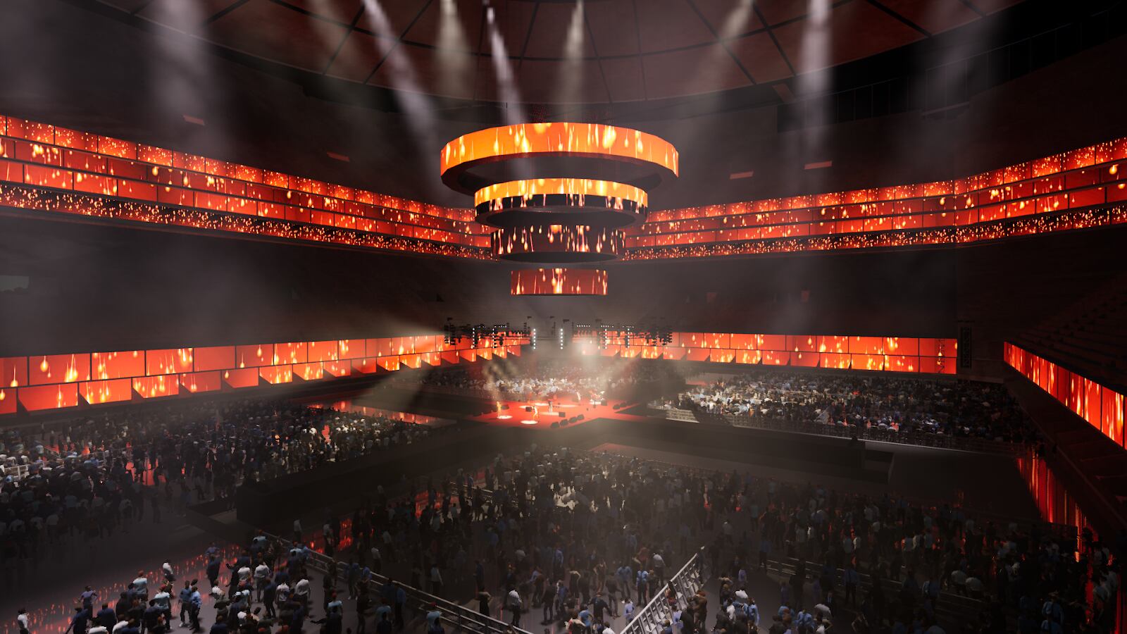 Espectáculos deportivos y musicales se podrán desarrollar en esta Arena con capacidad para 53.000 pesonas