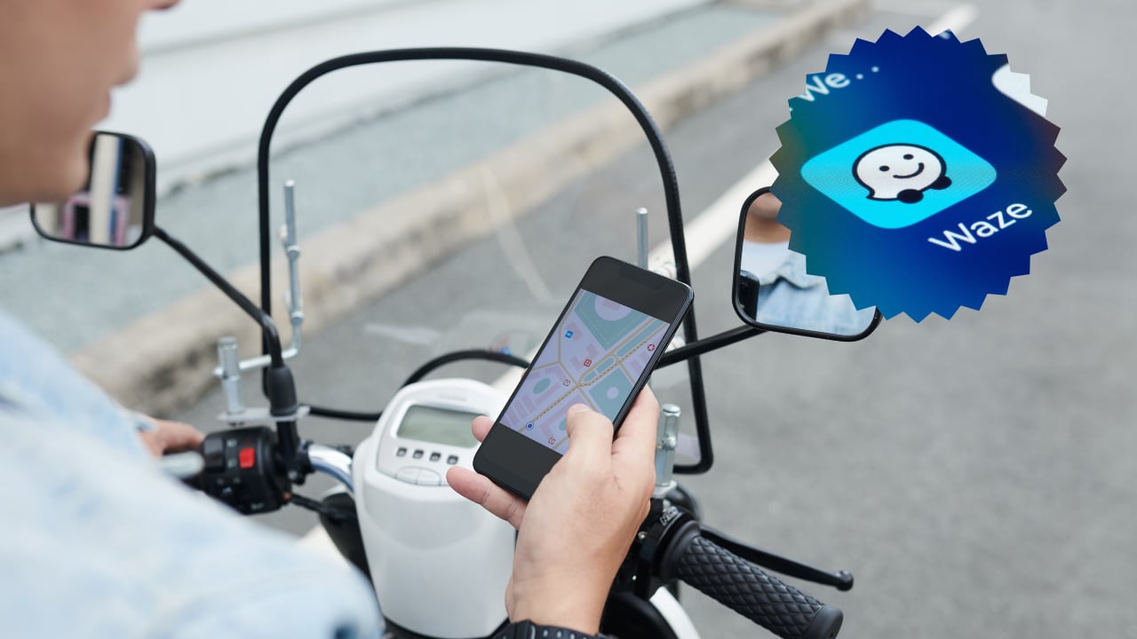 Así funciona el nuevo modo de Waze para motociclistas