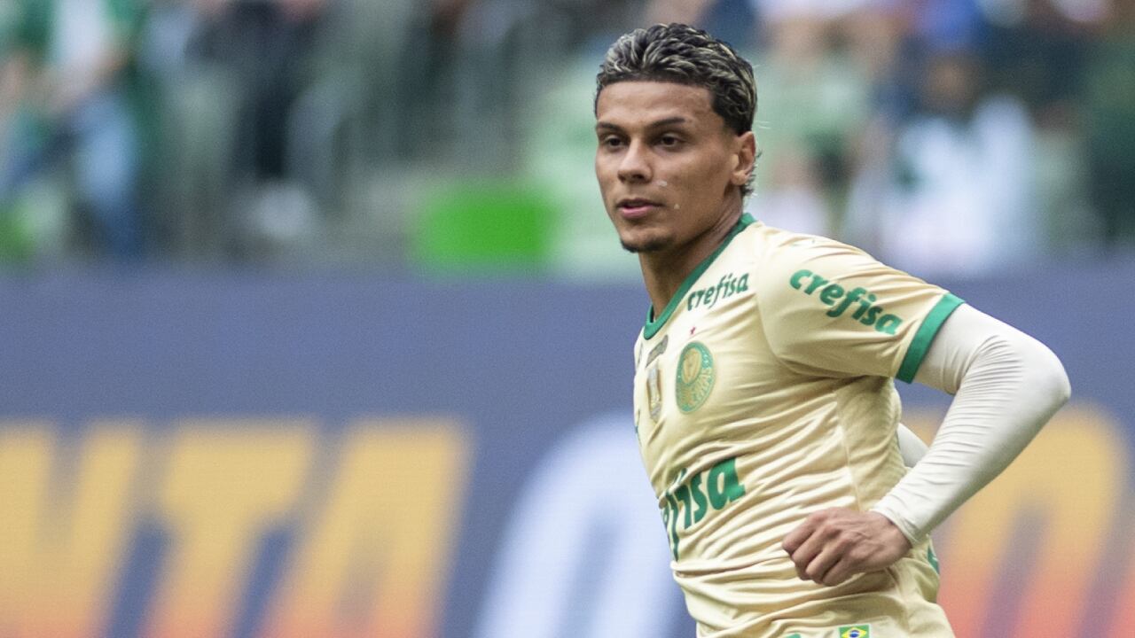 Richard Ríos, volante de Palmeiras