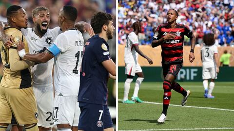 Imágenes de duelos entre europeos y sudamericanos.