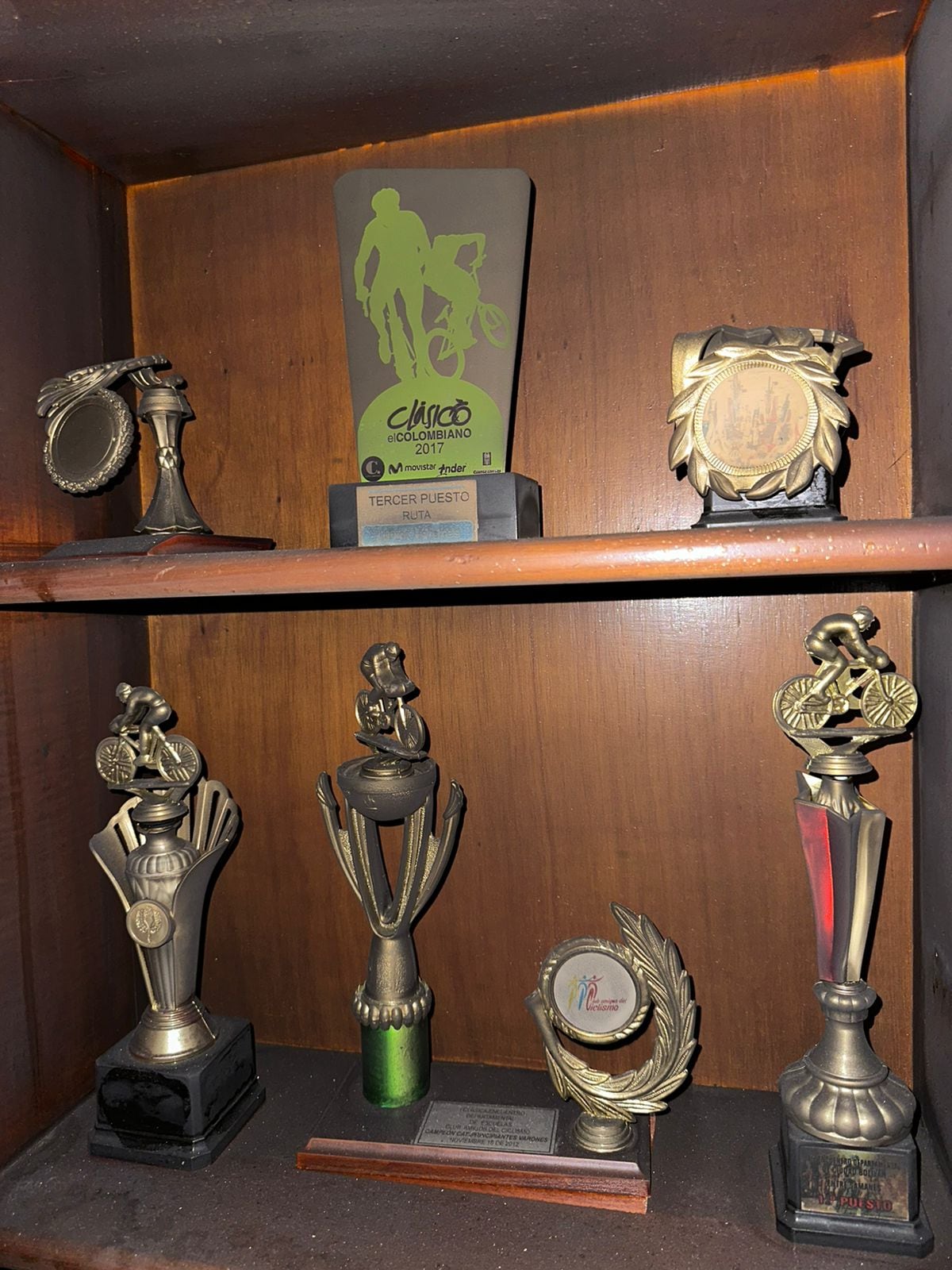 En el suroeste de Antioquia, una escuela de ciclismo  sufrió en grave incendio