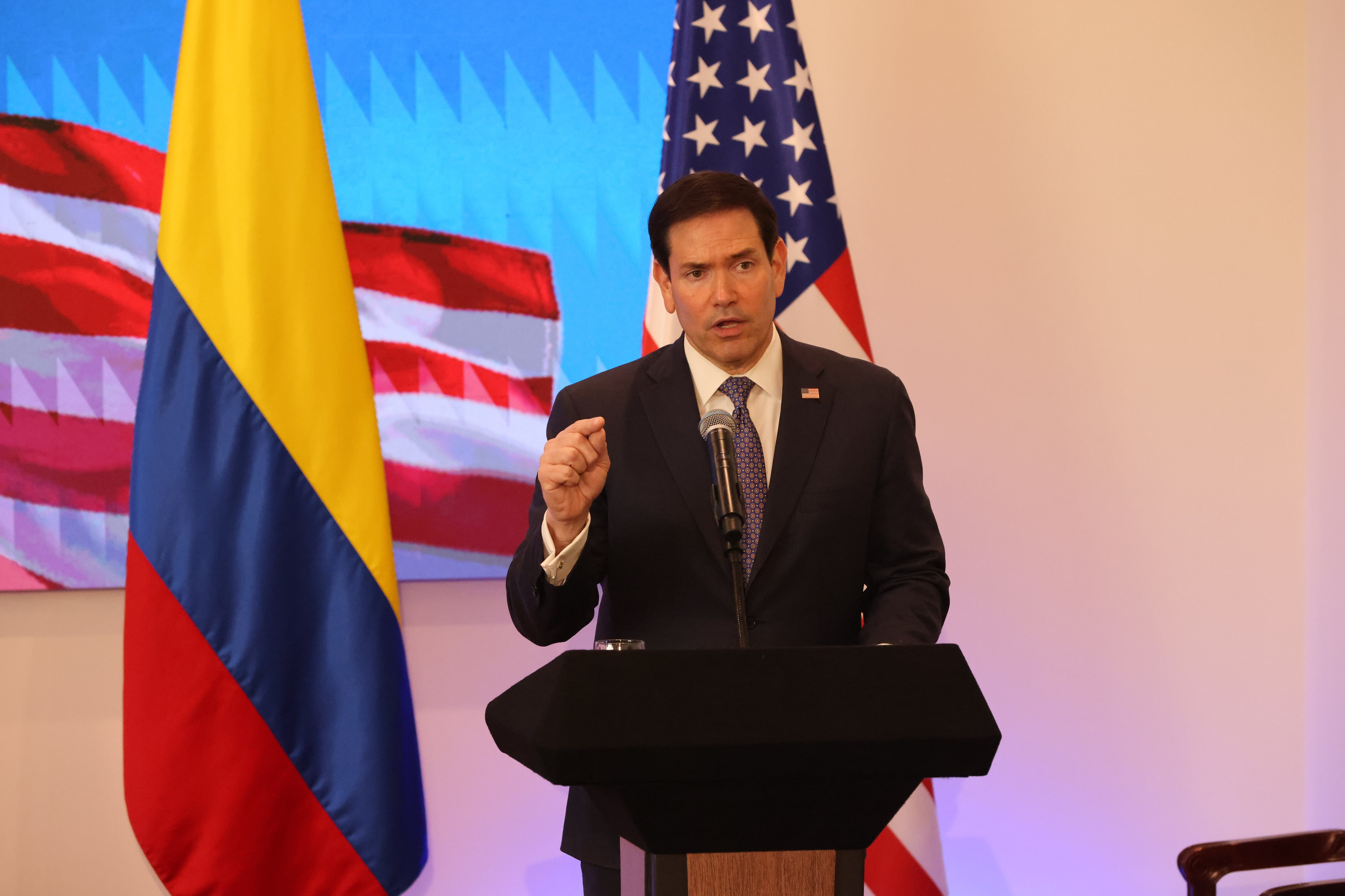 Visita de Marco Rubio a Colombia