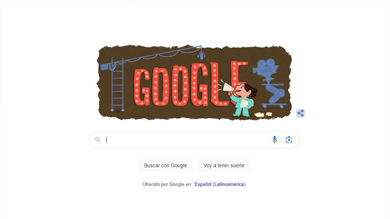 Google dedica un doodle a Matilde Landeta, una importante figura en la historia del cine mexicano