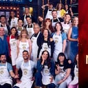 Así quedó el reto en parejas de 'MasterChef Celebrity'.