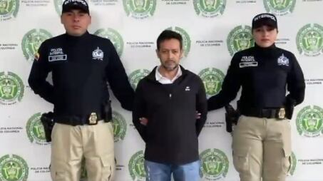 Capturado alias El Químico, presunto enlace de Los Balcanes en Colombia.