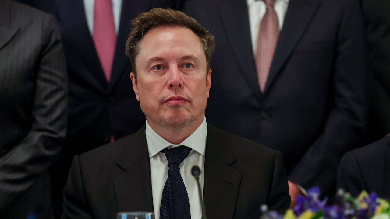 Elon Musk, magnate tecnológico.