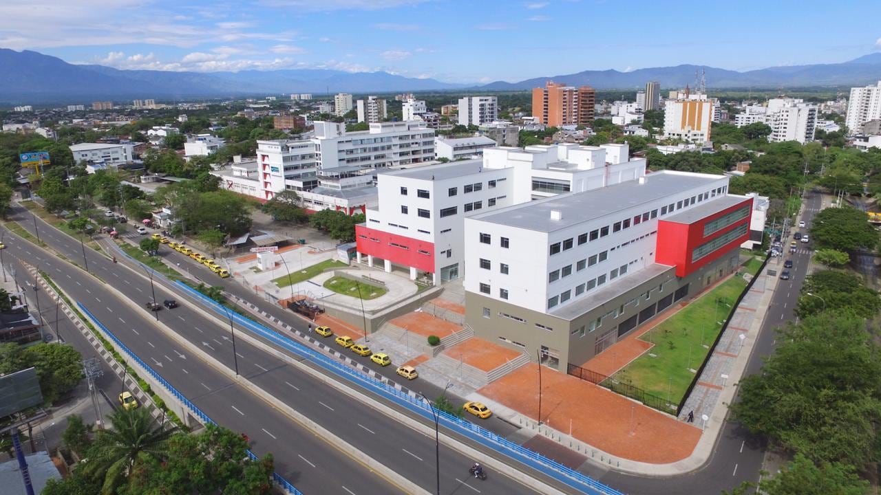 Sede del Hospital Universitario Hernando Moncaleano.