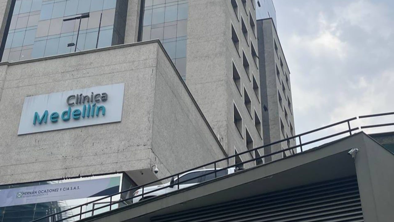Tiroteo en la Clínica Medellín, en el barrio El Poblado.
