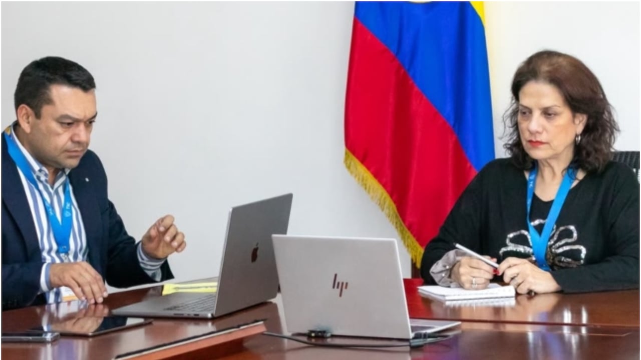 Ministra de Tecnologías de la Información y las Comunicaciones Alexandra Falla.