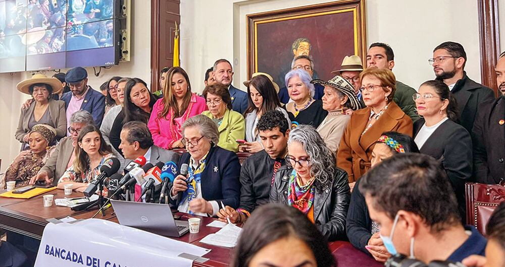   Cuando estalló el escándalo de la financiación, la bancada del Pacto Histórico, en bloque, rechazó los señalamientos. El documento es la respuesta de Jaramillo a la corte.