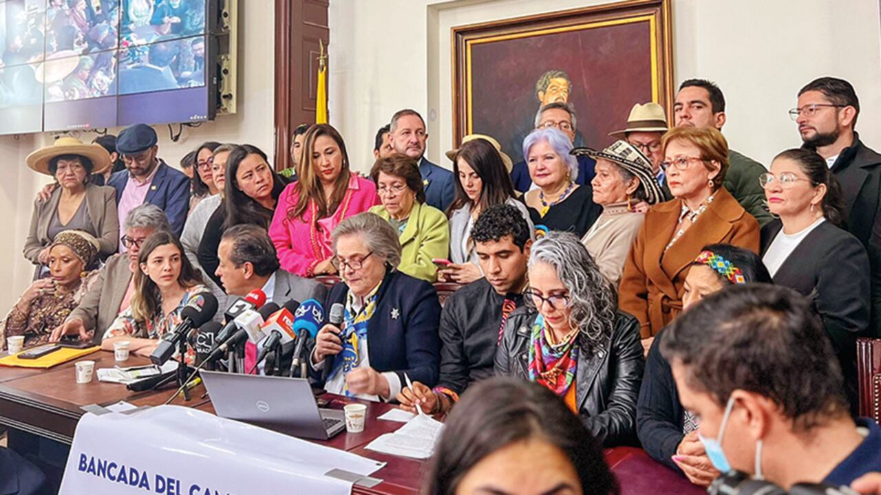 Cuando estalló el escándalo de la financiación, la bancada del Pacto Histórico, en bloque, rechazó los señalamientos. El documento es la respuesta de Jaramillo a la corte.