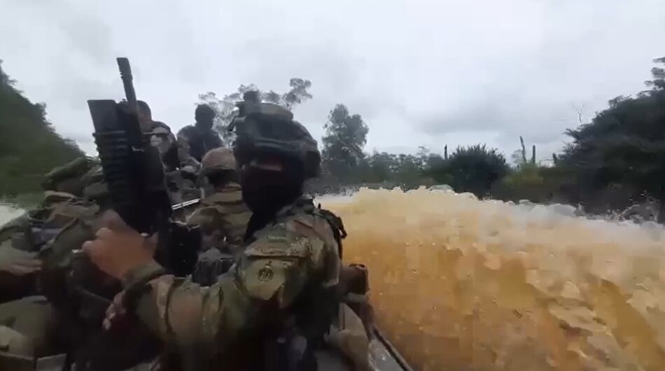 Militares dieron de baja a tres presuntos miembros del Clan del Golfo en Chocó.