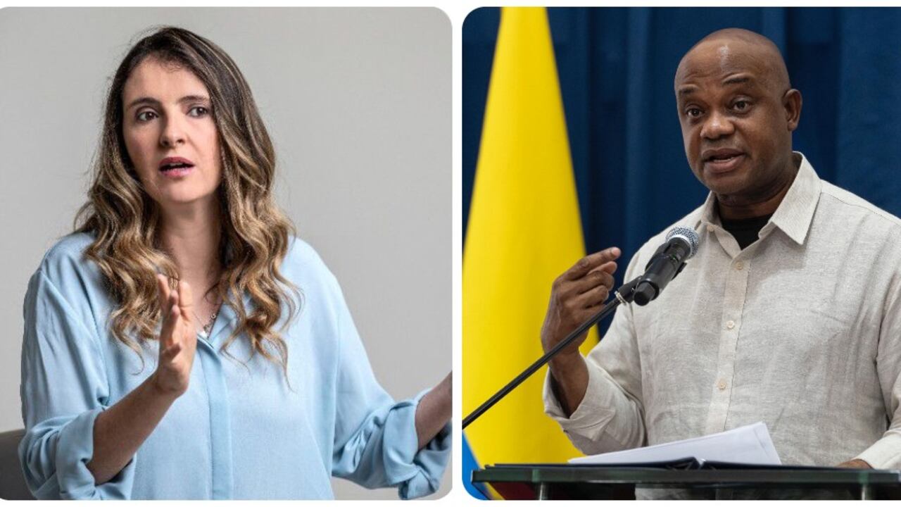 Paloma Valencia y Luis Gilberto Murillo.