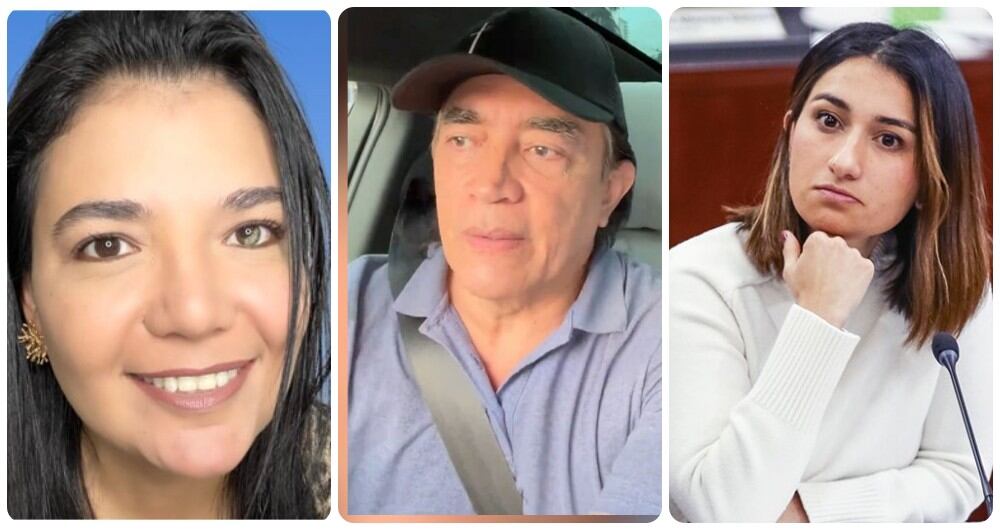 María Antonia Pardo, Gustavo Bolívar y Laura Sarabia.