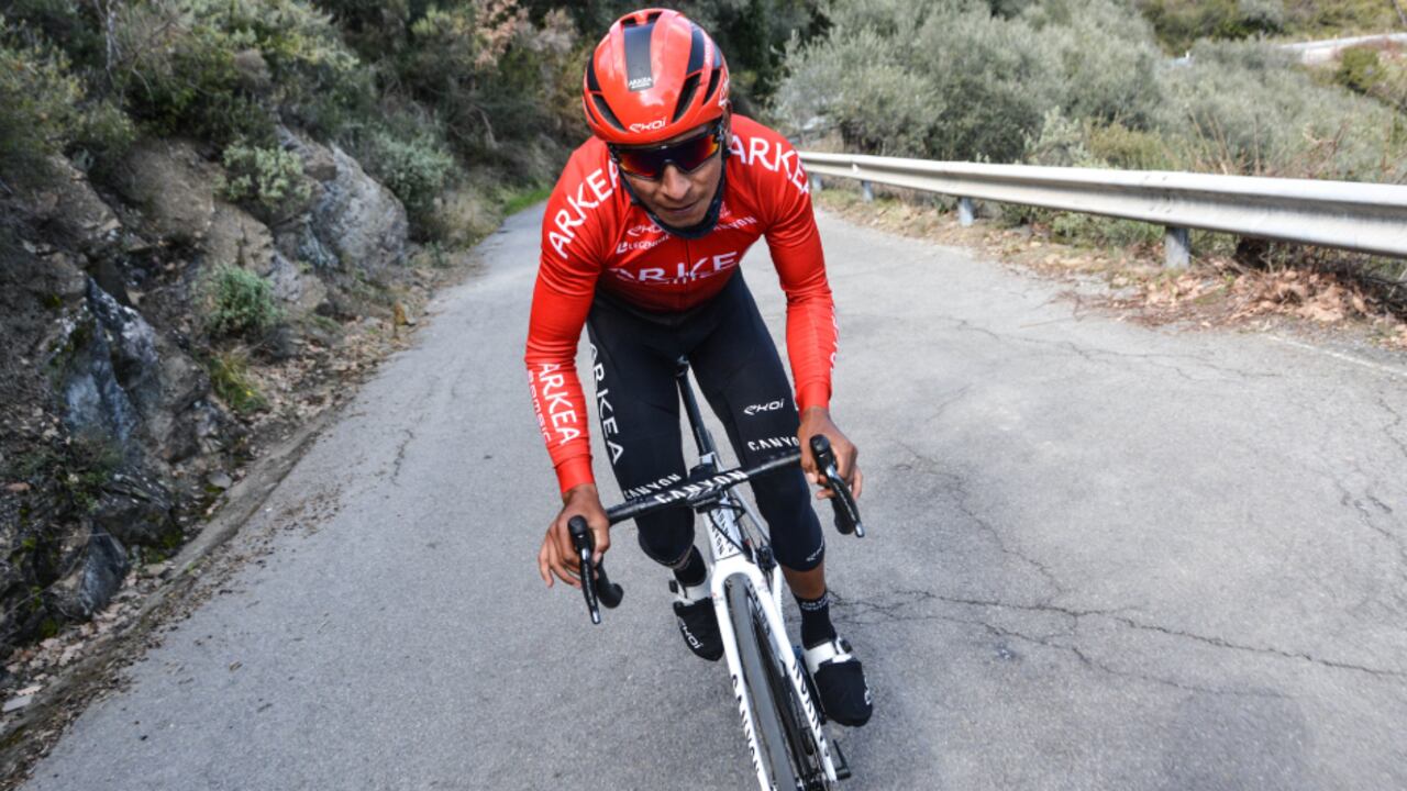 Nairo Quintana. Foto: @Arkea_Samsic - Twitter oficial