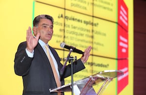 Gregorio Eljach, procurador General de la Nación.