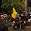 Estas son algunas fotografías que fueron tomadas aproximadamente a las 7:00 p.m. en el sector de Puerto Resistencia.