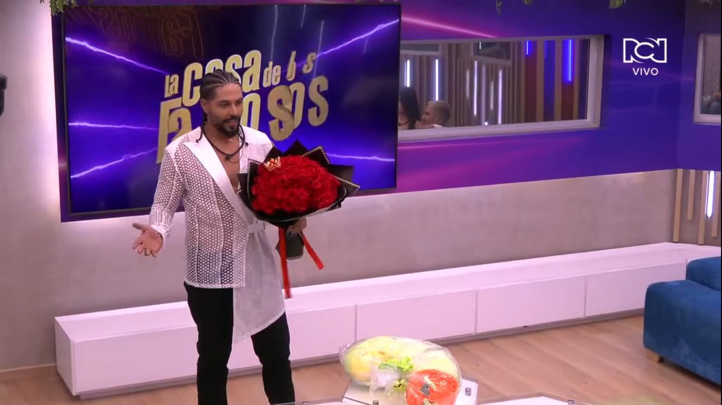 Marlon Solórzano ingresó a 'La casa de los famosos Colombia' en un congelados.