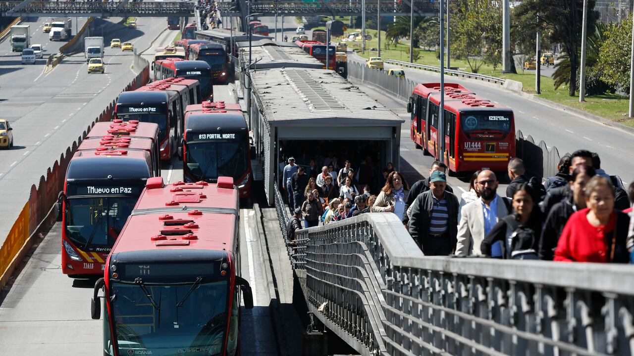 transporte publico transmilenio autopista norte calle 94
Bogota feb 6 del 2020
Foto Guillermo Torres Reina / Semana