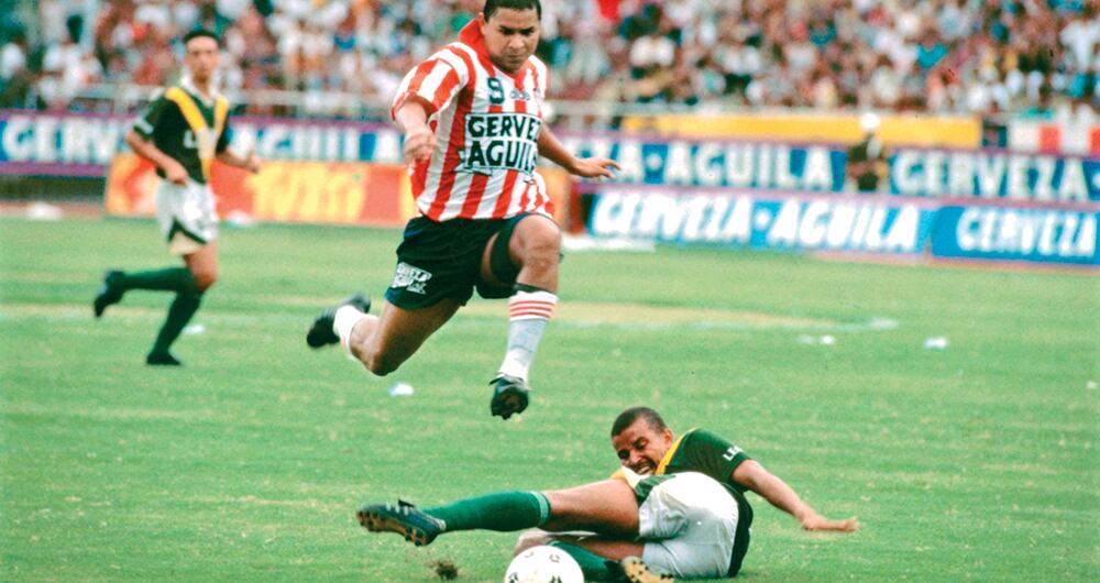Valenciano jugó con el Junior de Barranquilla.
