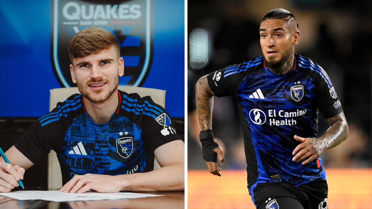 Timo Werner, el reemplazo de Cristian Chicho Arango en San Jose Earthquakes de la MLS.