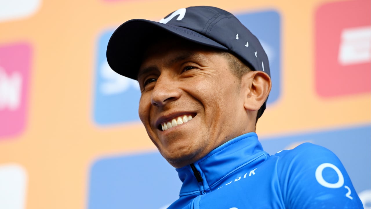 Nairo Quintana prolongó su estadía por un año más en Movistar Team