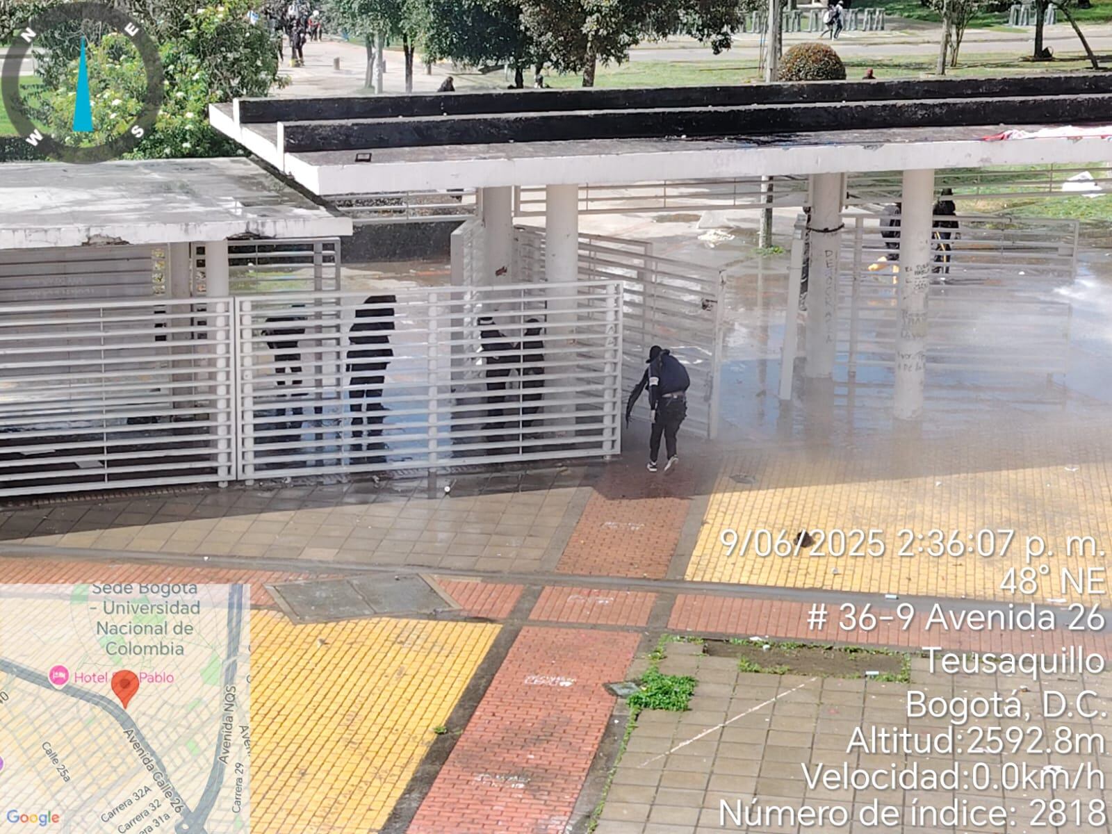 Enfrentamientos en la Universidad Nacional