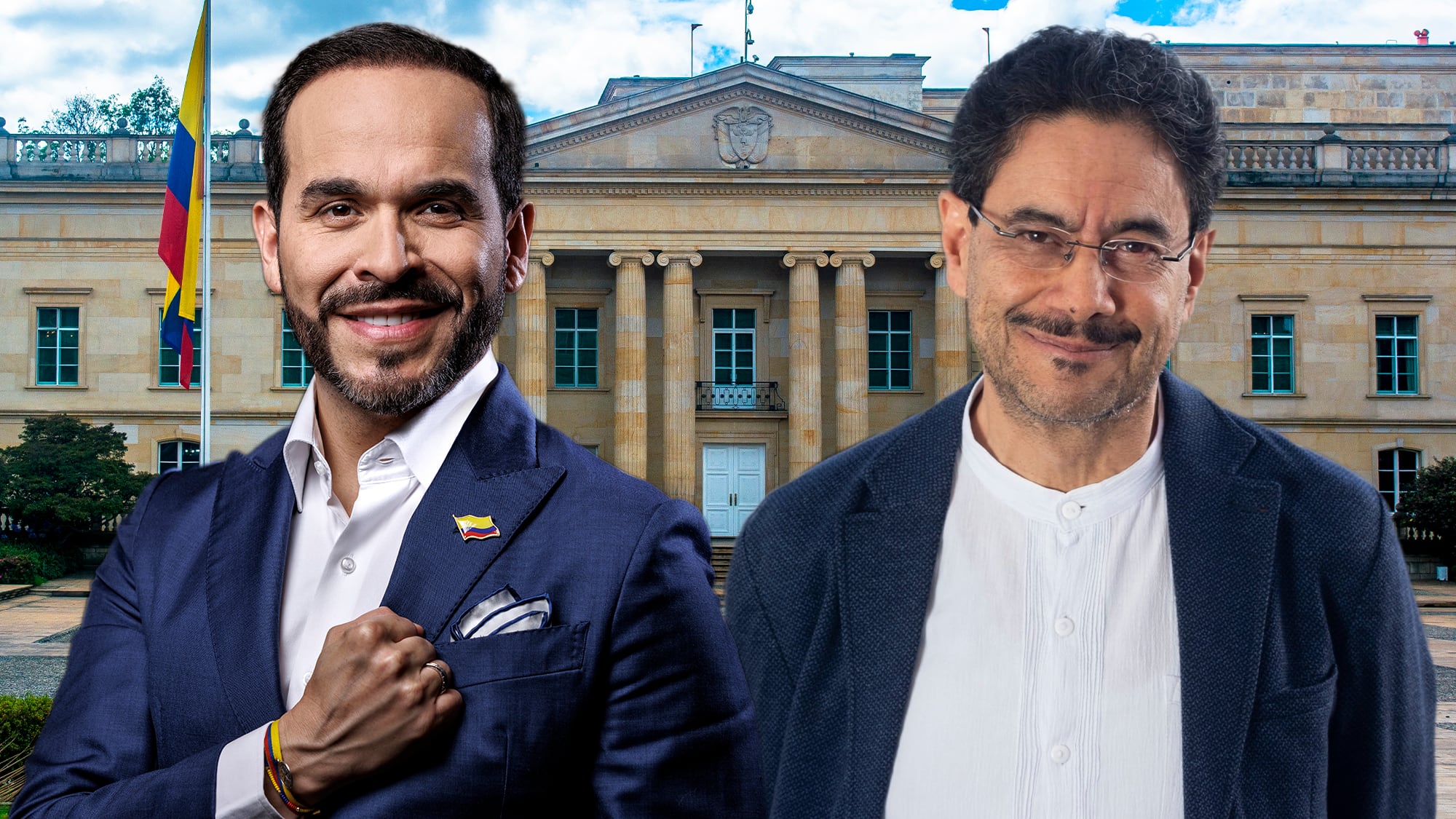 Abelardo de la Espriella e Iván Cepeda, aspirantes presidenciales
