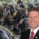 El excongresista republicano cuestionó al legislador colombiano por su supuesta cercanía con Jesús Santrich y las Farc.