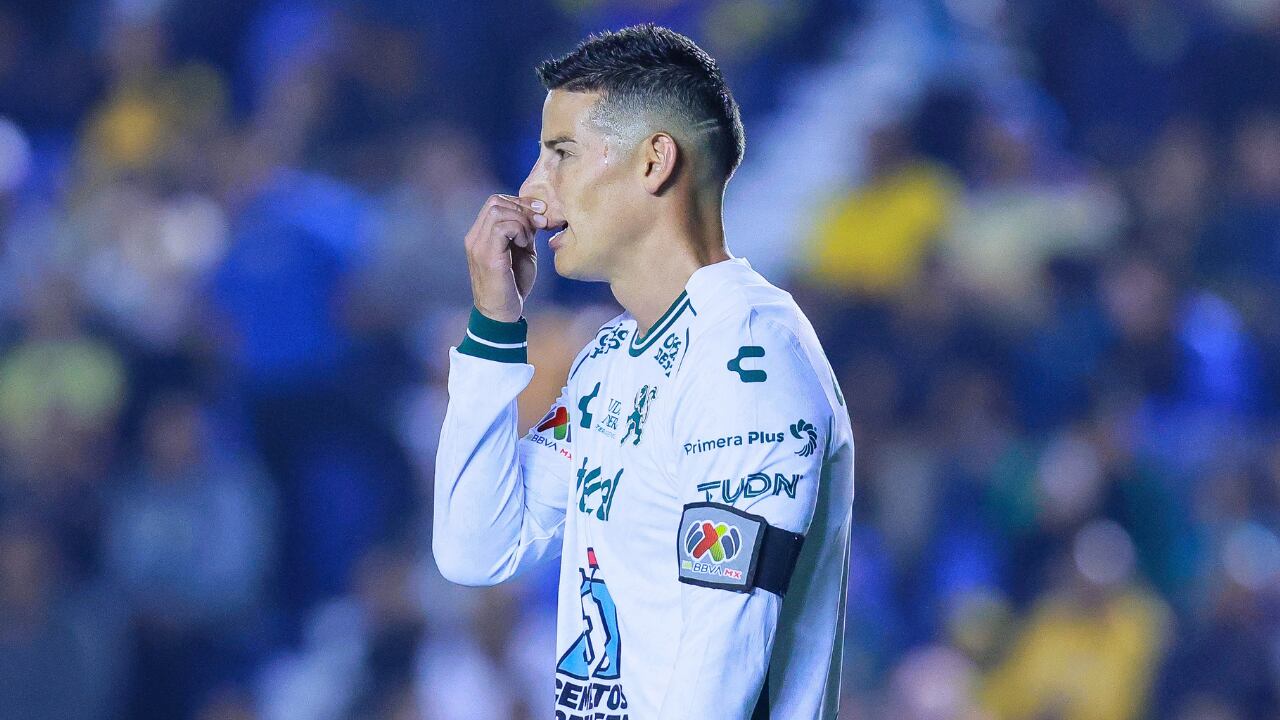 Presencia de James Rodríguez no pasó desapercibida en el duelo con América