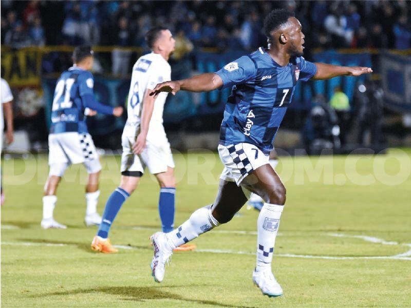 William Cruz fue el autor del primer gol de Chicó en el duelo con Millos.
