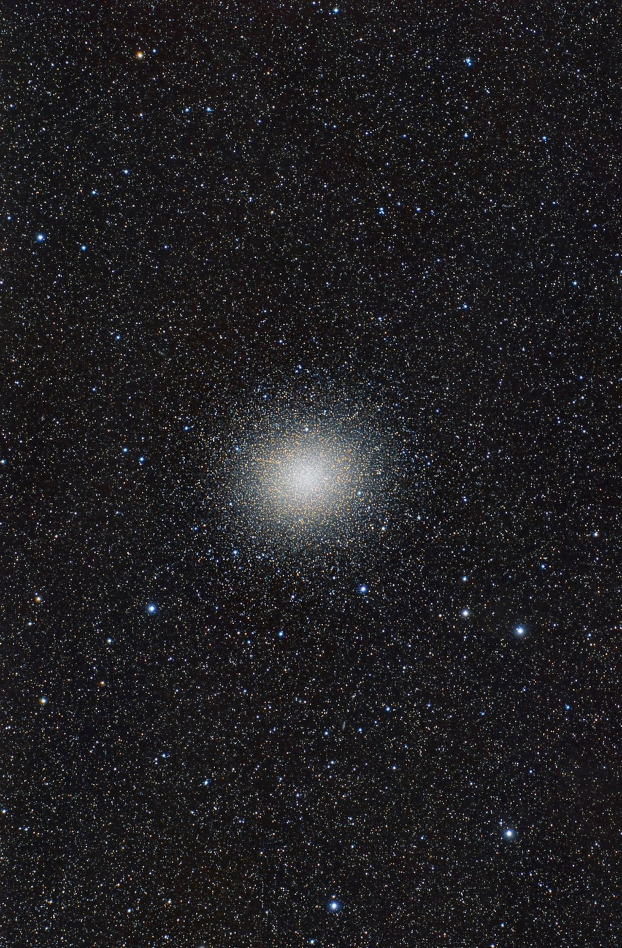 Fotografía de Omega Centauri, cúmulo globular de la Vía Láctea.