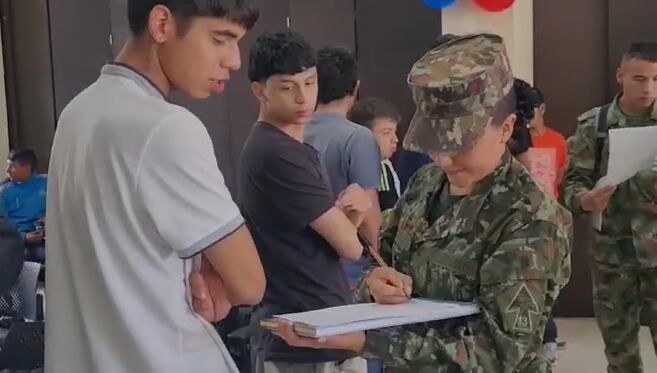 Ejército abrió convocatoria para prestar el servicio militar.