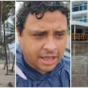 Daniel Parra, colaborador de SEMANA, en el San Andrés al paso de la tormenta Julia
